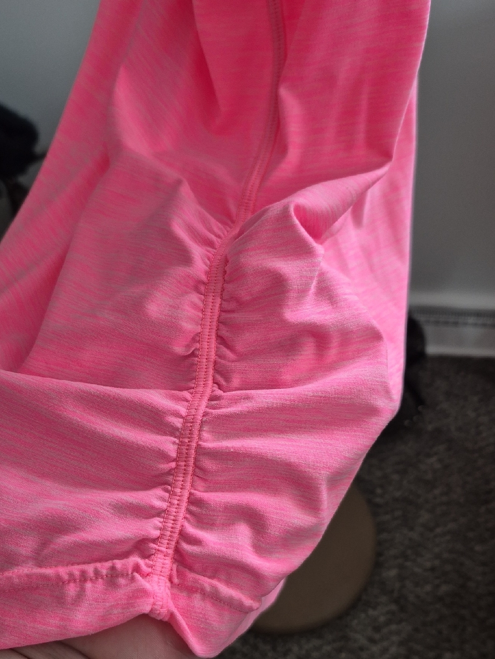 New Balance Neon Pink Racerback Tank - Picture 3 of 3